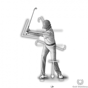 Backswing (front view)