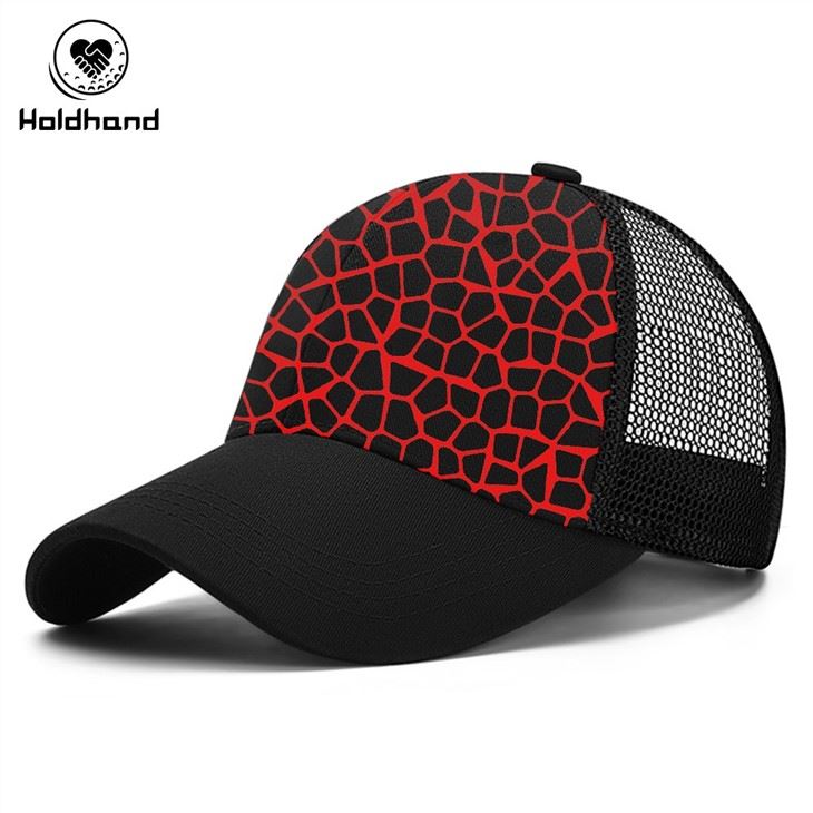 Black Truck Cap Golf Cap With White Print